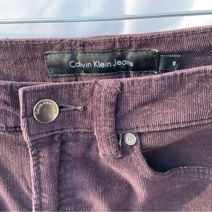 Calvin Klein - Purple Corduroy - Size 6